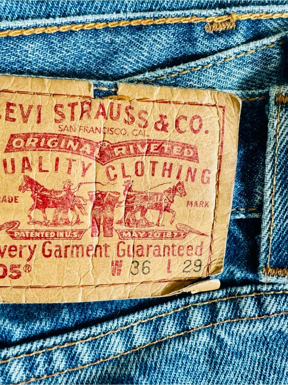 Levi's Men's Straight-Leg Jeans in Light Blue Denim